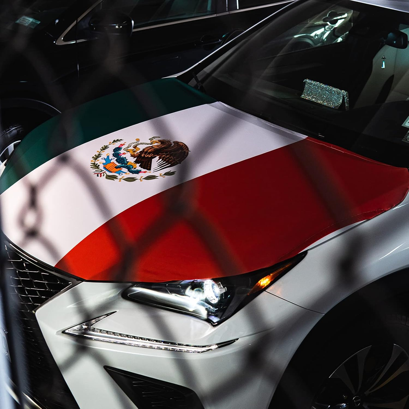 Mexican Hood Cover / Car Flag