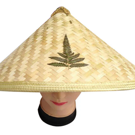 Bamboo Hat  ( No string cap)