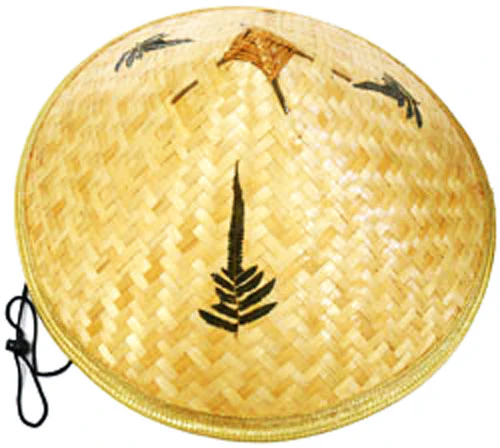 Bamboo Hat  ( No string cap)
