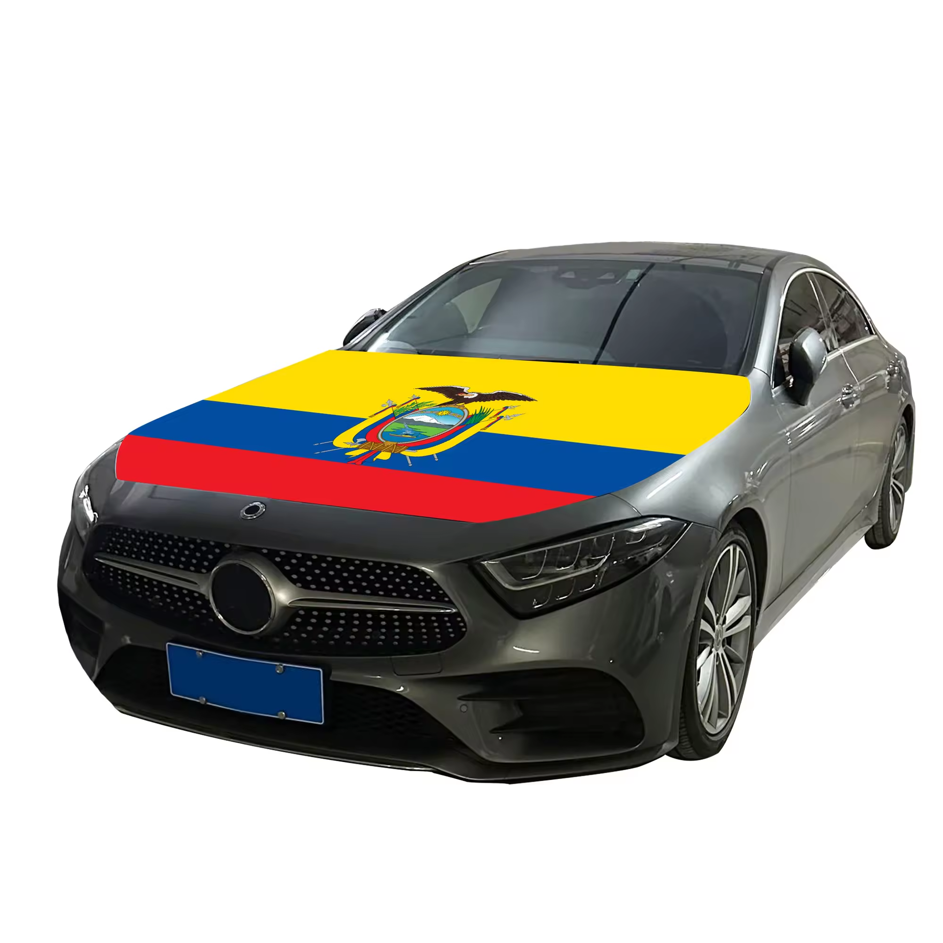 ECUADOR CAR FLAG