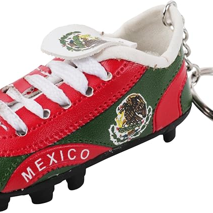 Mexico, Guatemala, el salvador & nicaragua premium shoe keychain