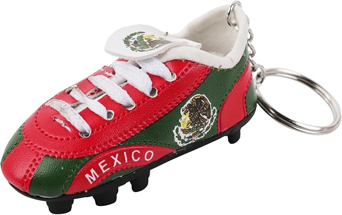 Mexico, Guatemala, el salvador & nicaragua premium shoe keychain