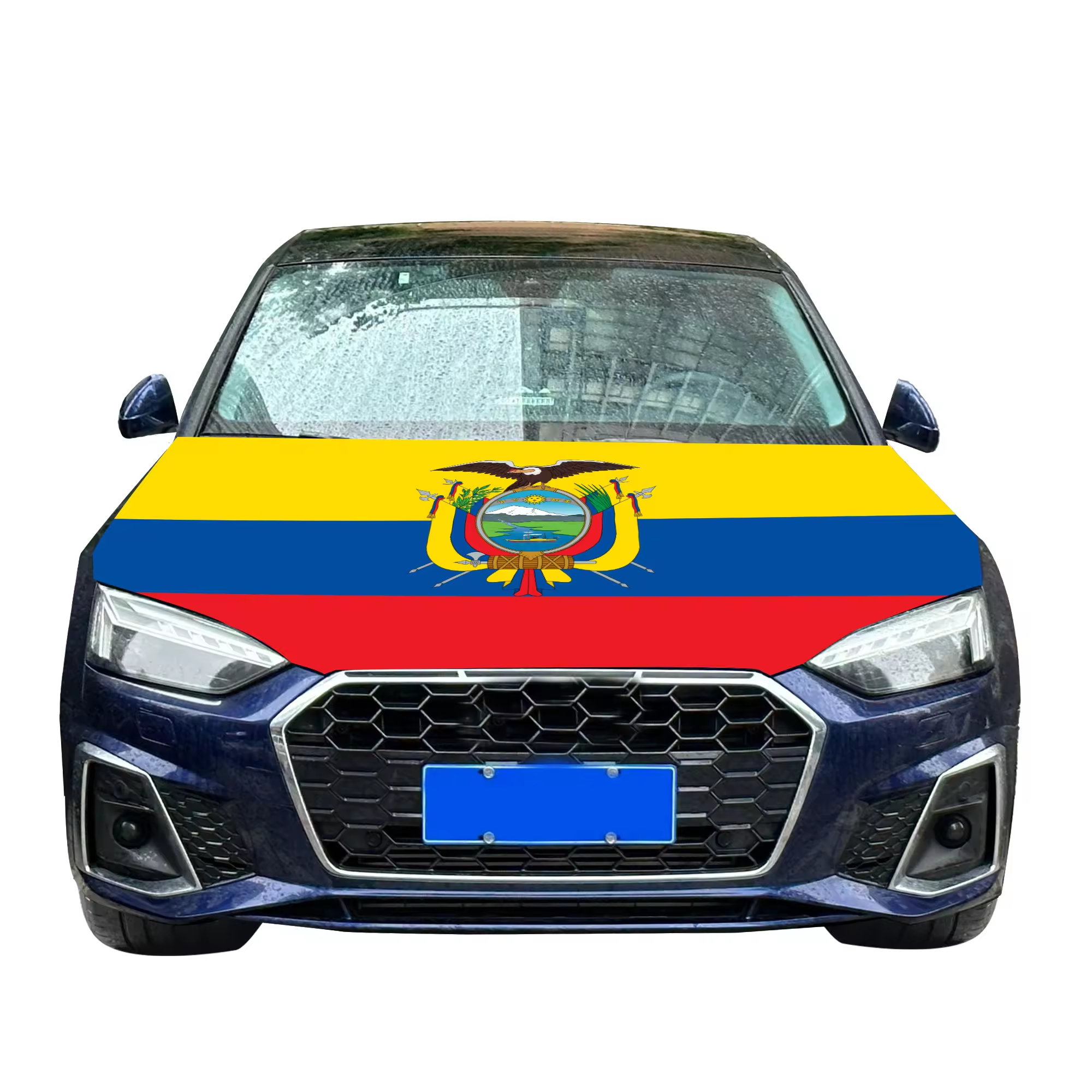 ECUADOR CAR FLAG
