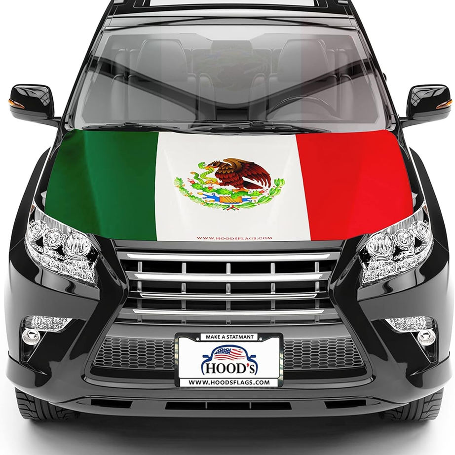 Mexican Hood Cover / Car Flag