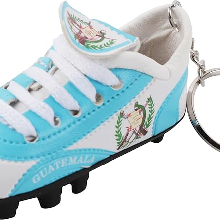 Mexico, Guatemala, el salvador & nicaragua premium shoe keychain