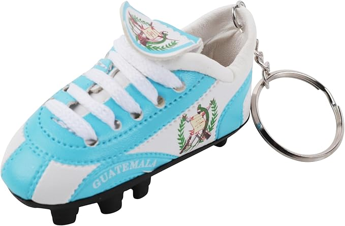 Mexico, Guatemala, el salvador & nicaragua premium shoe keychain